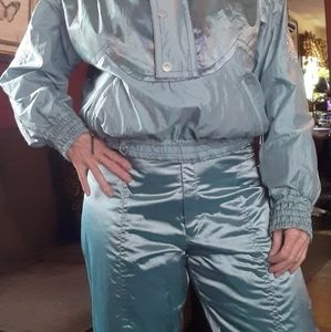 Vintage 2pc Obermyer Ski set